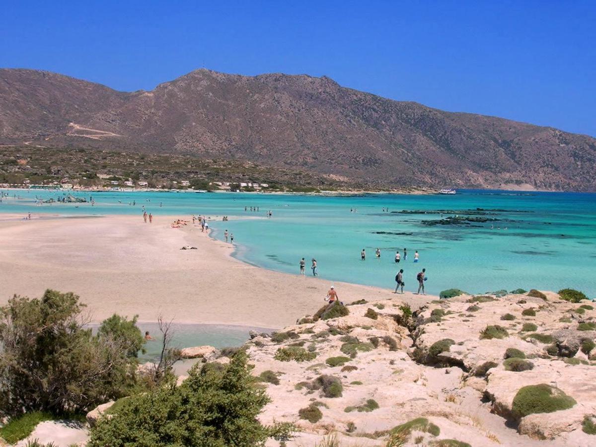 Aegean Breeze Luxury Apartments Next To The Sea Máleme Luaran gambar