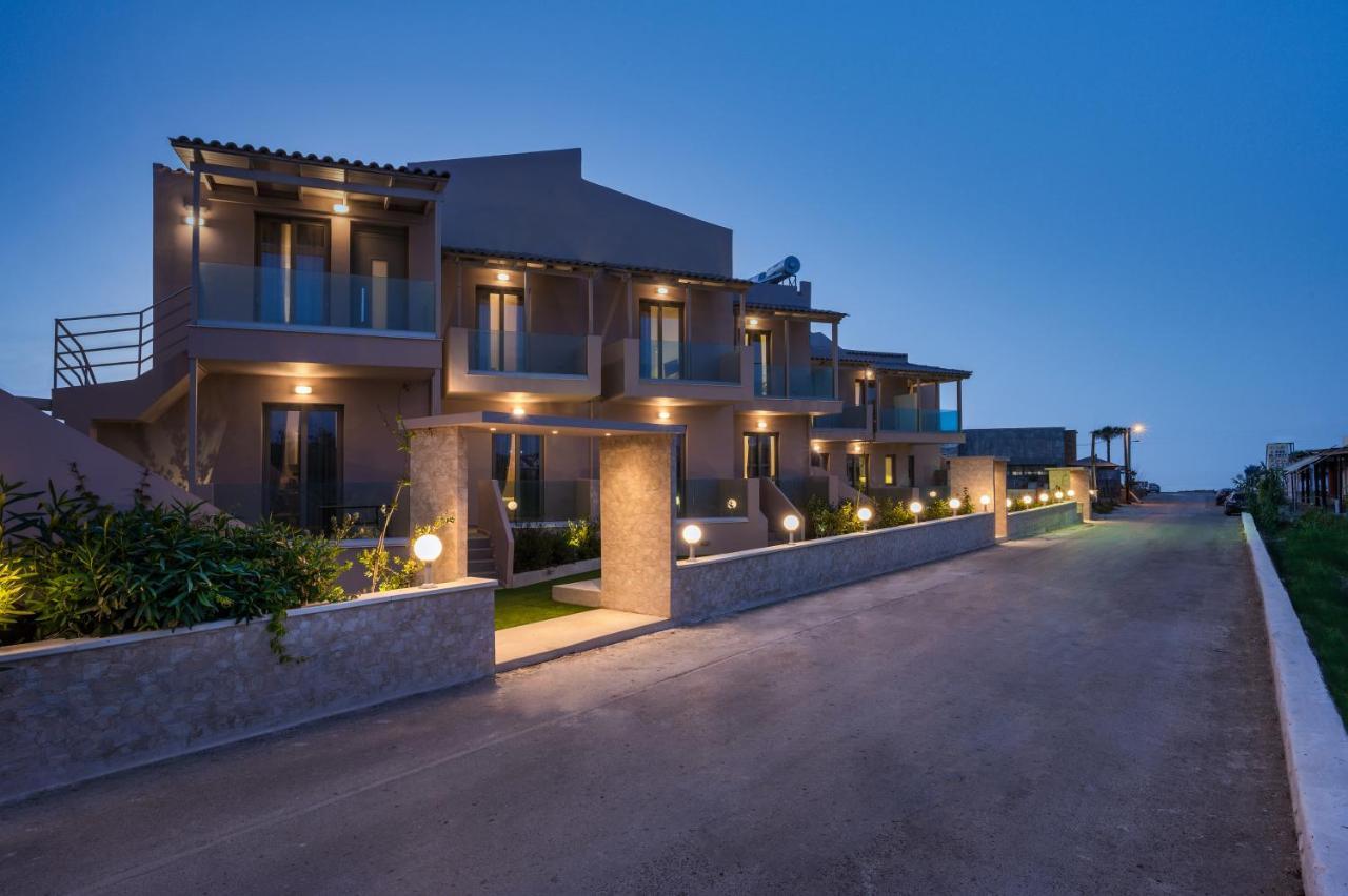 Aegean Breeze Luxury Apartments Next To The Sea Máleme Luaran gambar