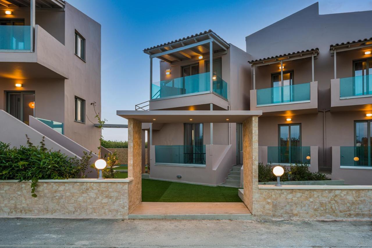 Aegean Breeze Luxury Apartments Next To The Sea Máleme Luaran gambar
