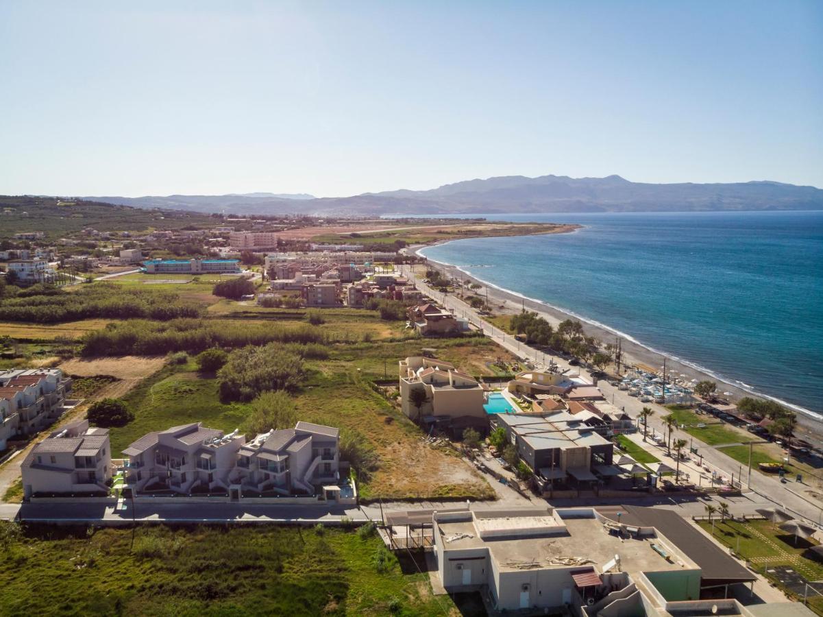 Aegean Breeze Luxury Apartments Next To The Sea Máleme Luaran gambar