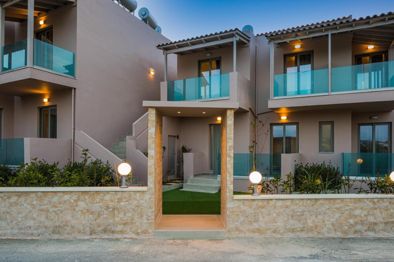 Aegean Breeze Luxury Apartments Next To The Sea Máleme Luaran gambar