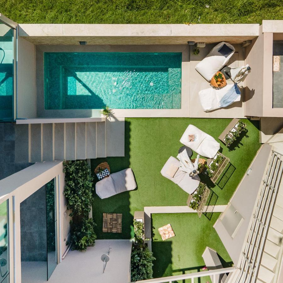 Aegean Breeze Luxury Apartments Next To The Sea Máleme Luaran gambar